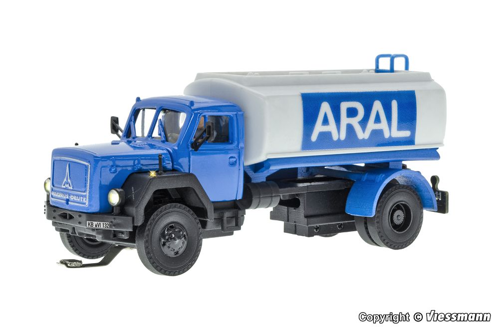 Viessmann 8132 MAGIRUS DEUTZ 2-achs Tankfahrzeug ARAL Spur H0