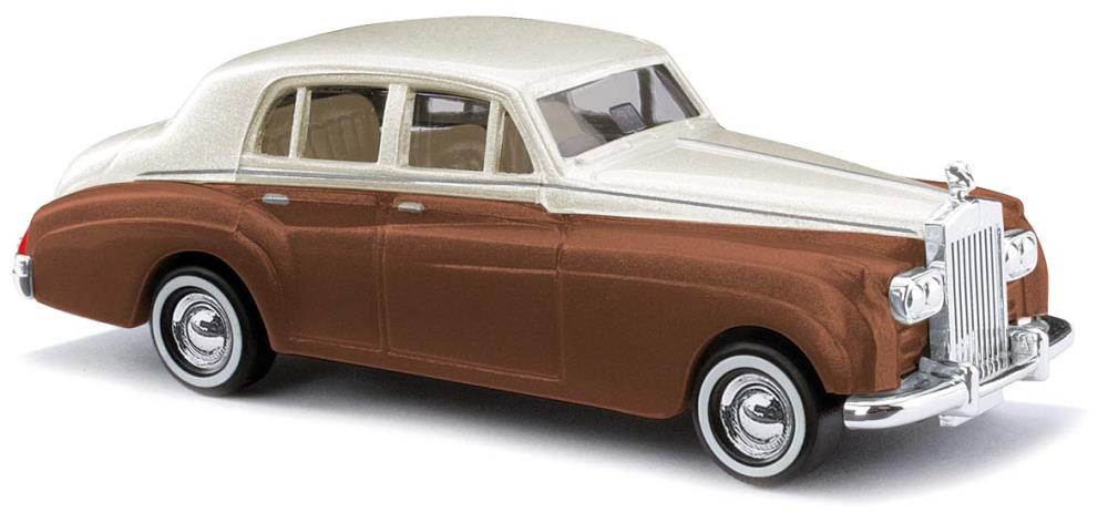 Busch 44424 Rolls Royce zweifarbig, Braunmetallic - 1:87 - Neu - OVP