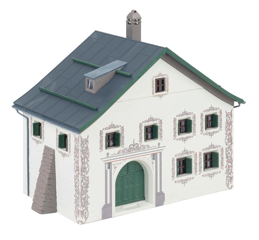 Faller 130662 Bündnerhaus Guarda 1:87 Spur H0 Bausatz Neu OVP