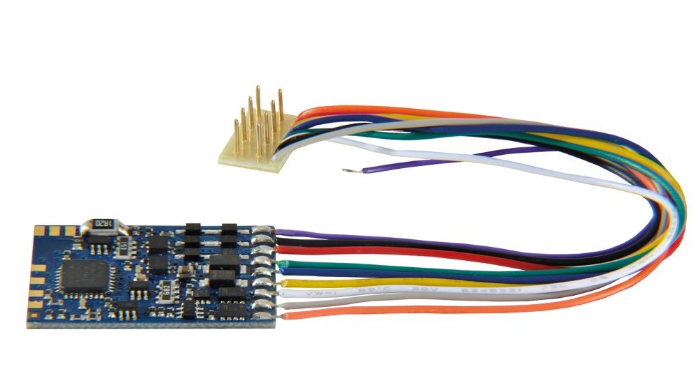 Viessmann 5245 H0 Lokdecoder mit Schnittstellenstecker 8-polig
