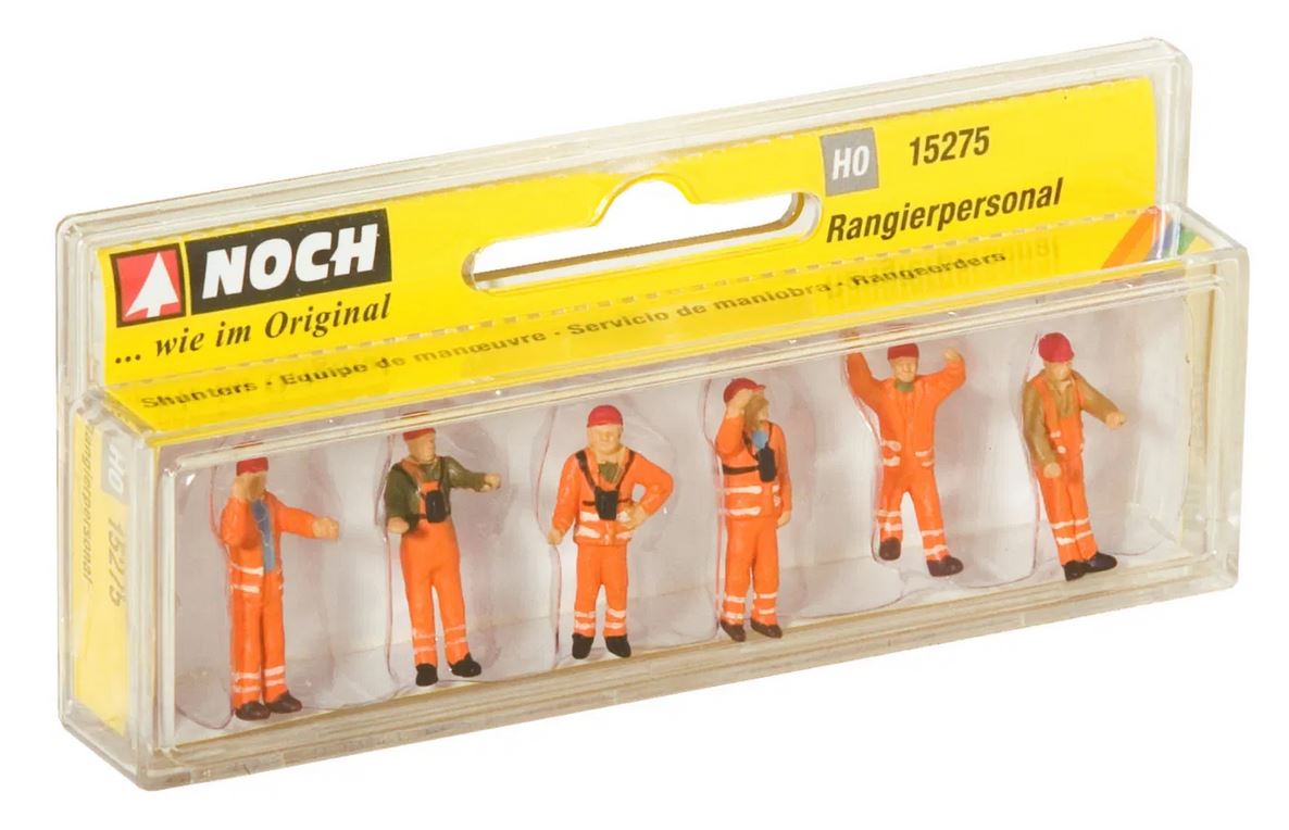 Noch 15275 Rangierpersonal 1:87 Spur H0 NEU OVP Figuren
