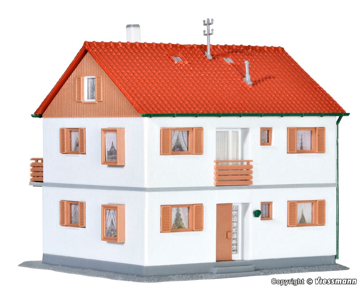 Kibri 38723 Zweifamilienhaus 1:87 Spur H0 Bausatz Neu OVP