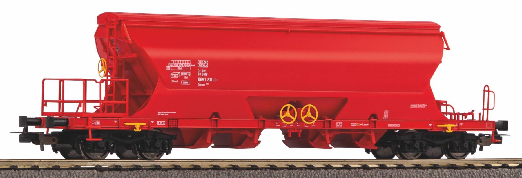 Piko 54638 Mittelselbstentladewagen Tanoos DB AG VI Spur H0
