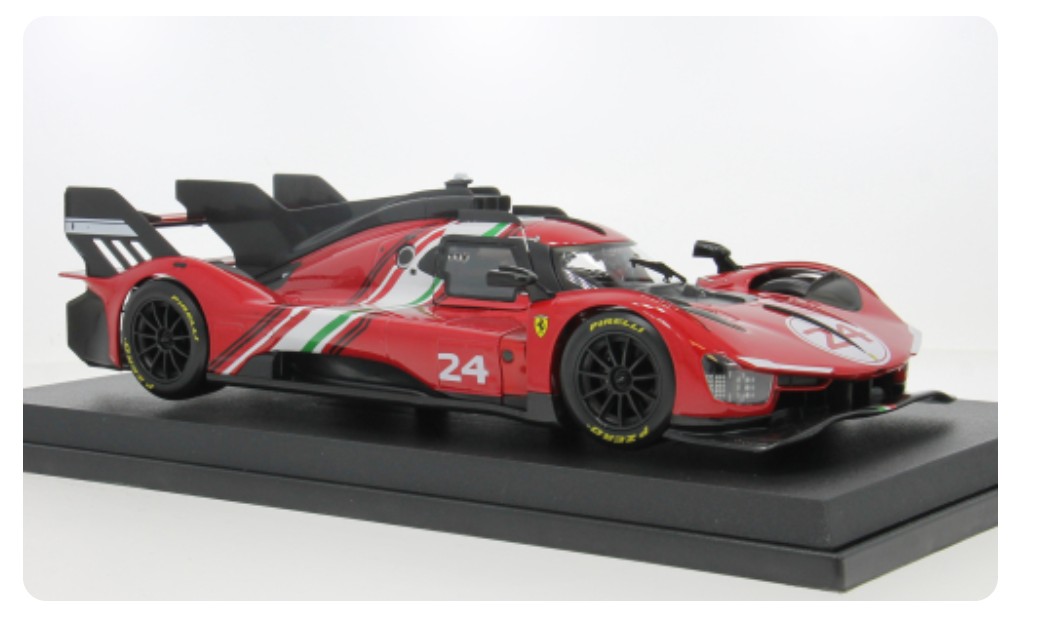 Bburago 18-16302 Ferrari 499P Modificata #24 1:18 Standmodell NEU OVP