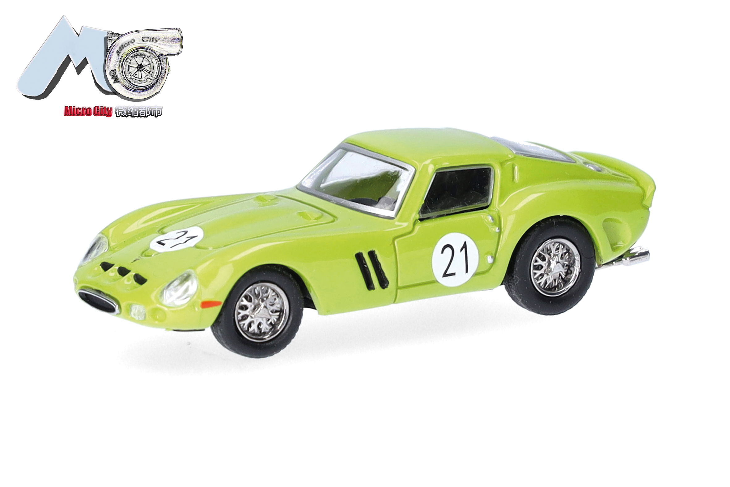 Herpa 87MC000059 Ferrari 250 GTO 21, grün