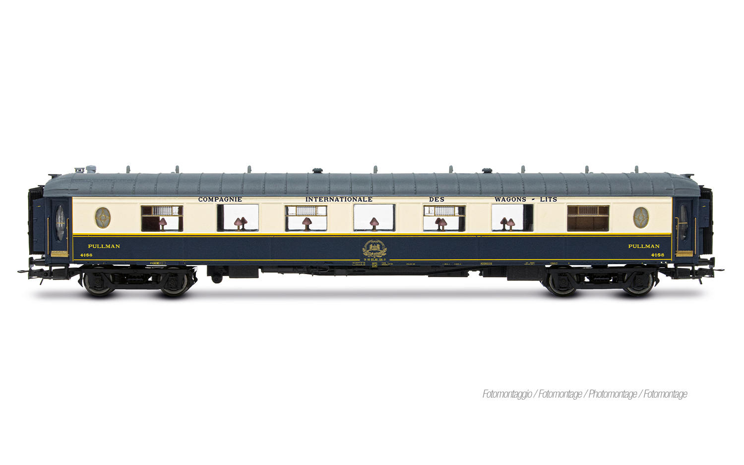 Rivarossi HR4428 CIWL, 2-tlg. Set „R30/R33“ Milano-Napoli, WR „Pistoiesi“ + W