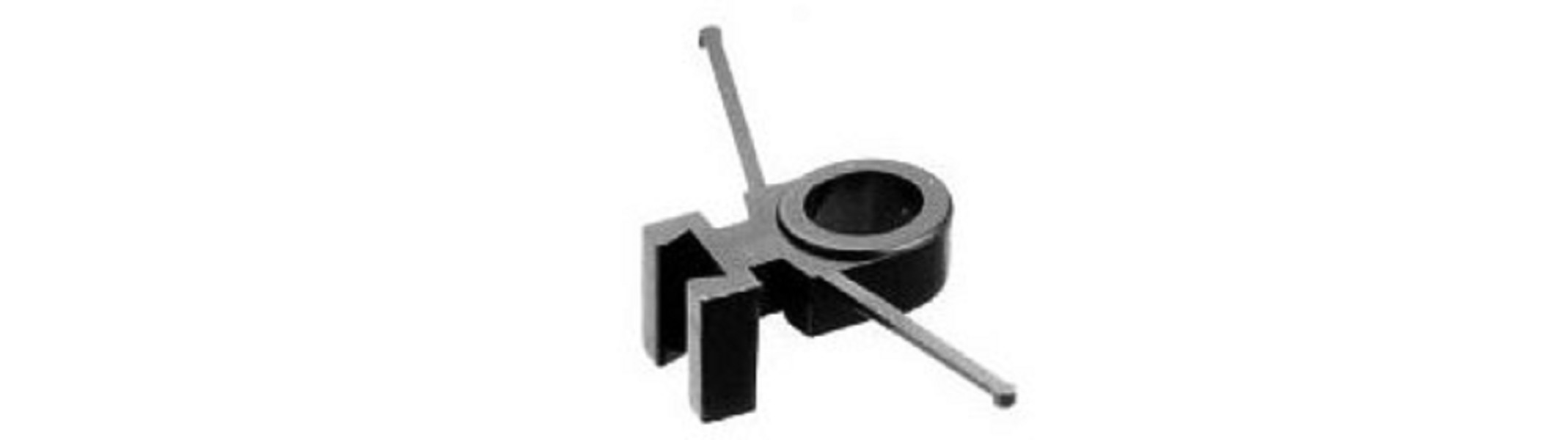 Fleischmann 6576 Kupplungsaufnahme für 6570 - Spur H0 1:87