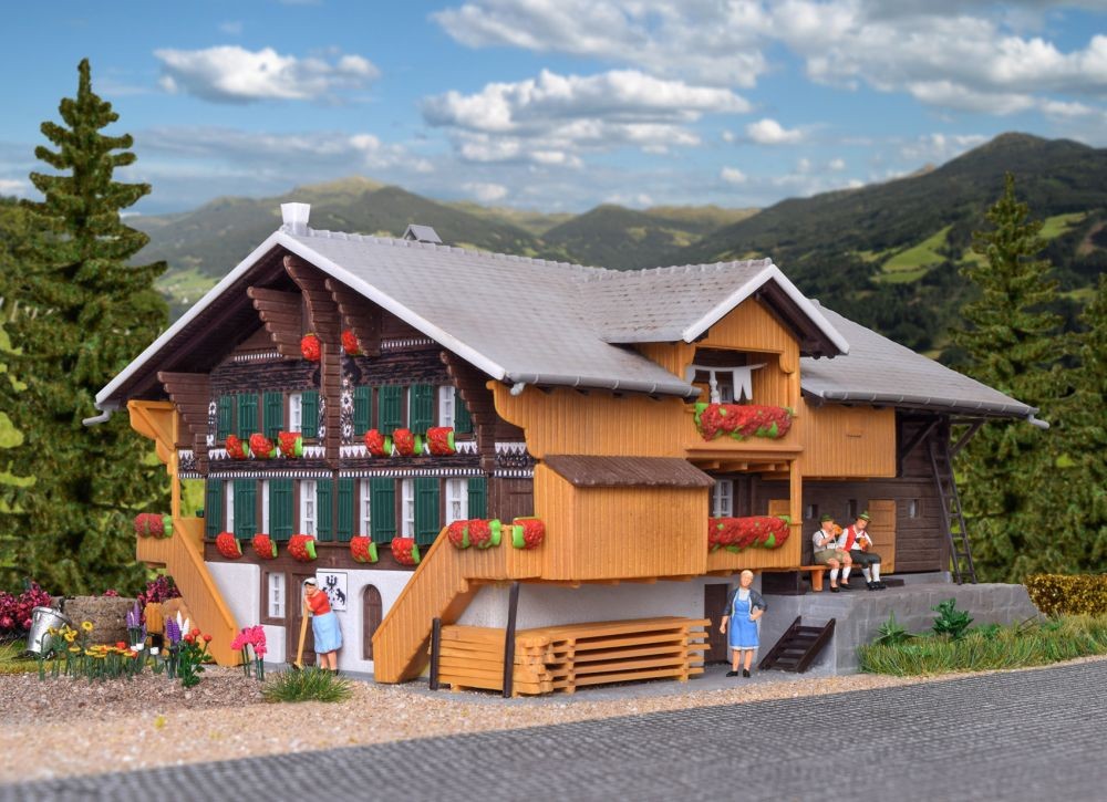 Kibri 38807 Bauernhof Simmental - Spur H0 1:87
