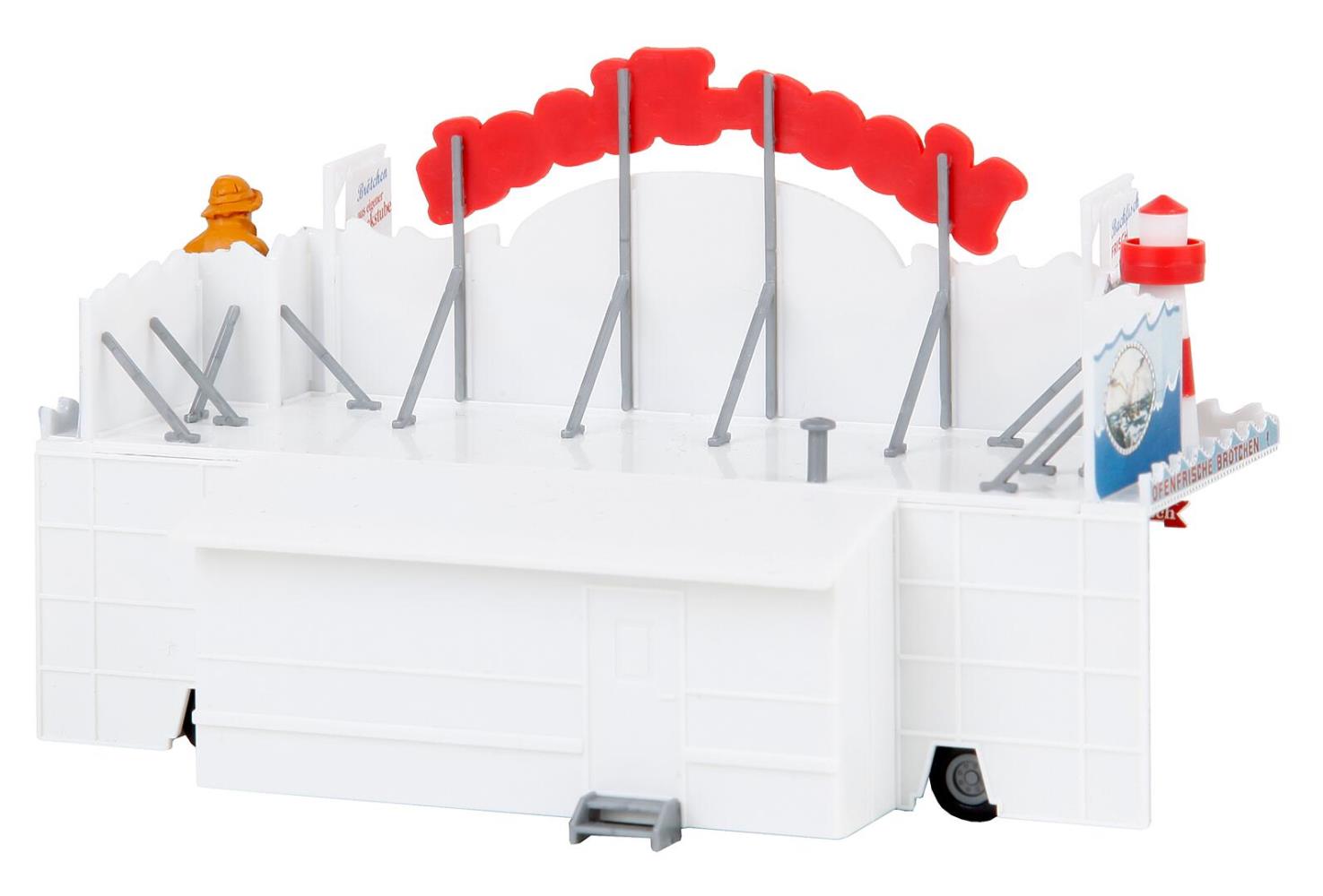 Faller 140445 Kirmesbude Meer-Fisch 1:87 Spur H0 Bausatz Neu OVP
