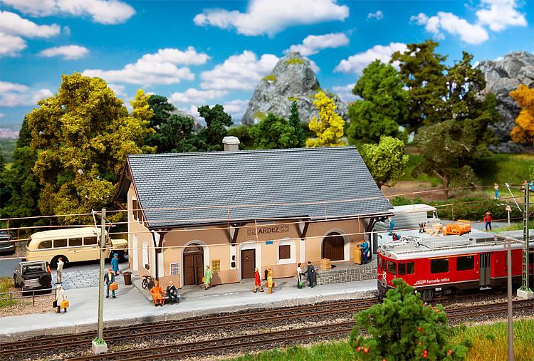 Faller 110144 Bahnhof Ardez 1:87 Spur H0 Bausatz Neu OVP