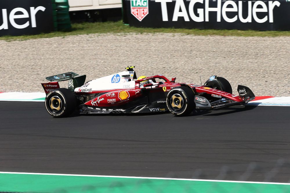 BBR 252144 LEWIS HAMILTON ITALIAN GP 2025 FERRARI SF-25 1:18