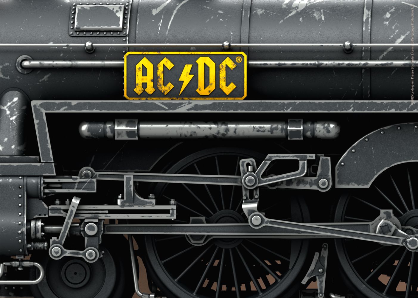 Märklin 39966 Schlepptender-Dampflok "Black Ice" AC/DC Spur H0