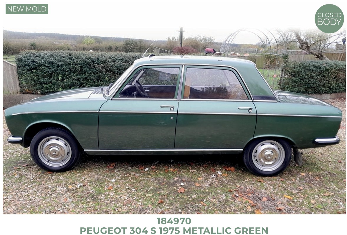 Norev 184970 Peugeot 304 S 1975 Metallic Green 1:18