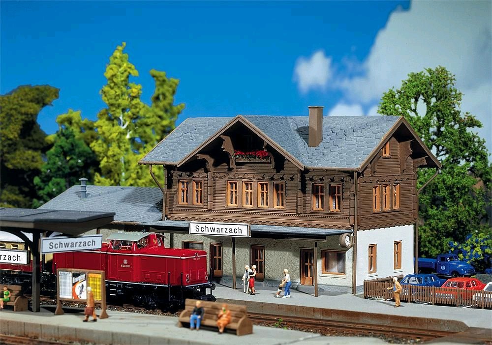 Faller 212108 Bahnhof Schwarzach 1:160 Spur N Neu OVP
