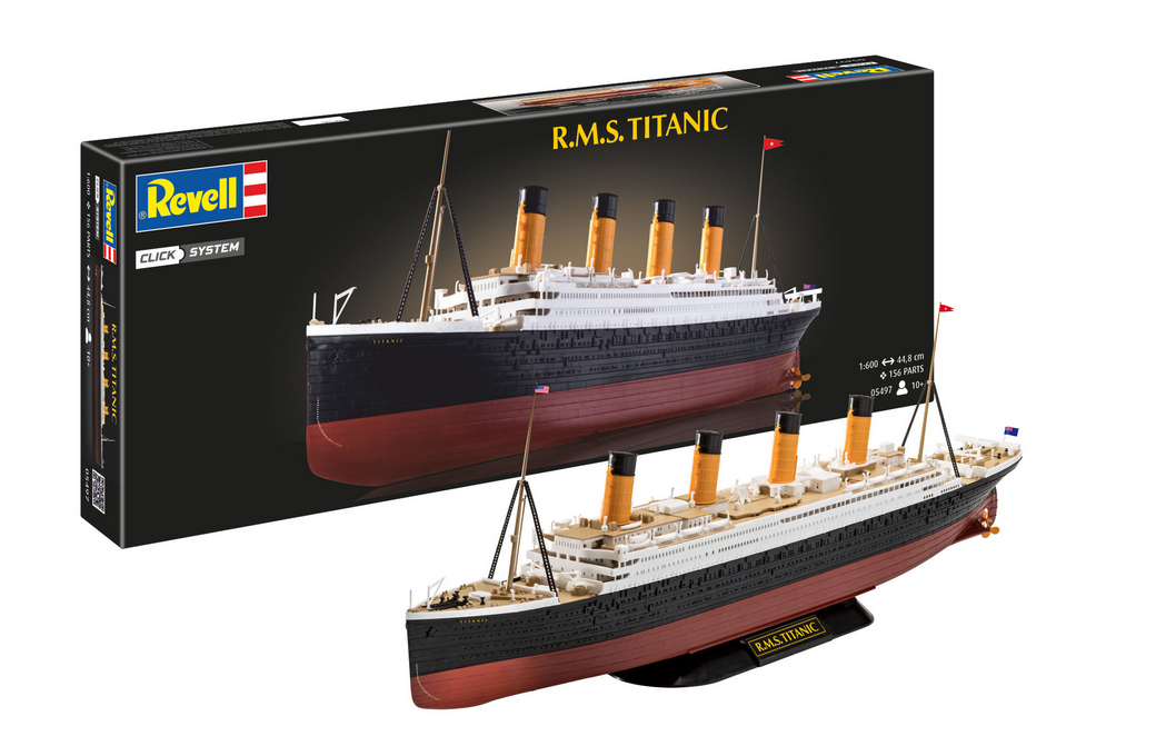 Revell 05497 R.M.S. Titanic Click System 1:600 Bausatz NEU OVP