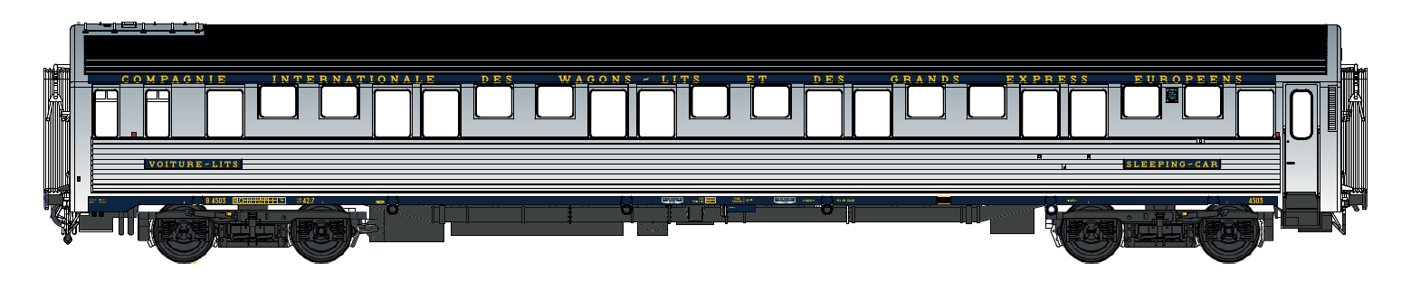LS Models 99999N Schlafwagen WLAB P CIWL, Ep.IV Spur N