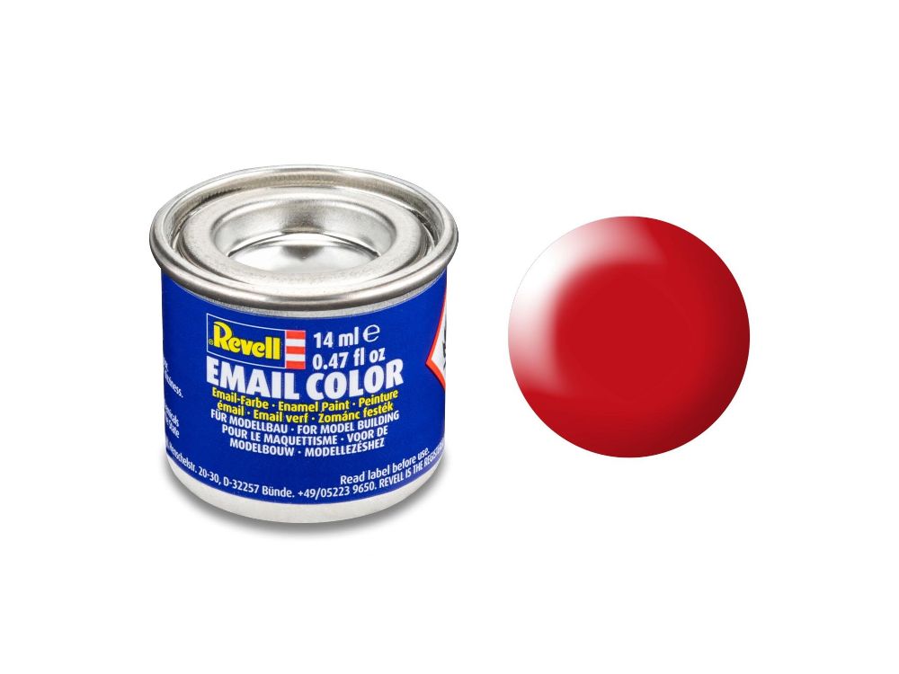 Revell 32332 Email Color leuchtrot seidenmatt RAL 3026 14 ml-Dose