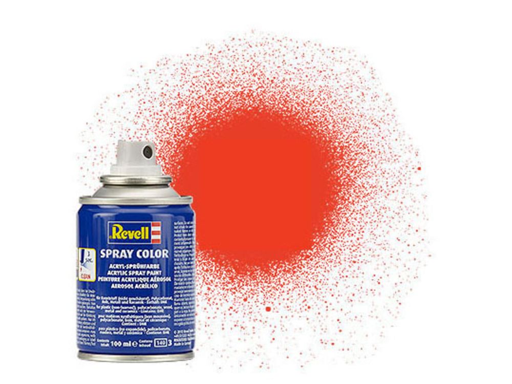 Revell 34125 Spray Color leuchtorange matt 100 ml NEU