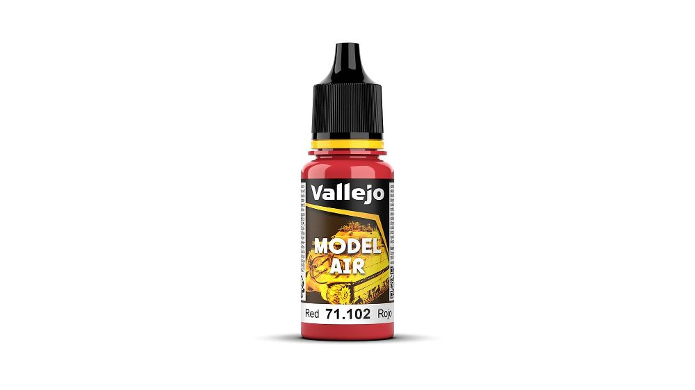 Vallejo 71102 Rot, 18 ml Model Air NEU