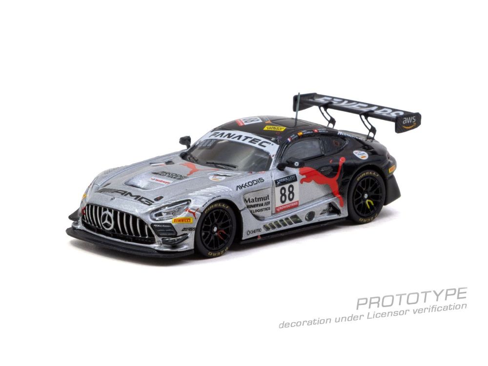 Tarmac Works T64-062-22SPA88 1:64 MERCEDES-BENZ AMG GT GT3 #88 JULES GOUNON