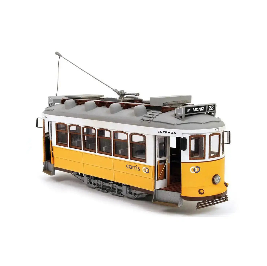 OcCre 53005 Lissabon Straßenbahn 1:24 Holzmodellbausatz NEU OVP