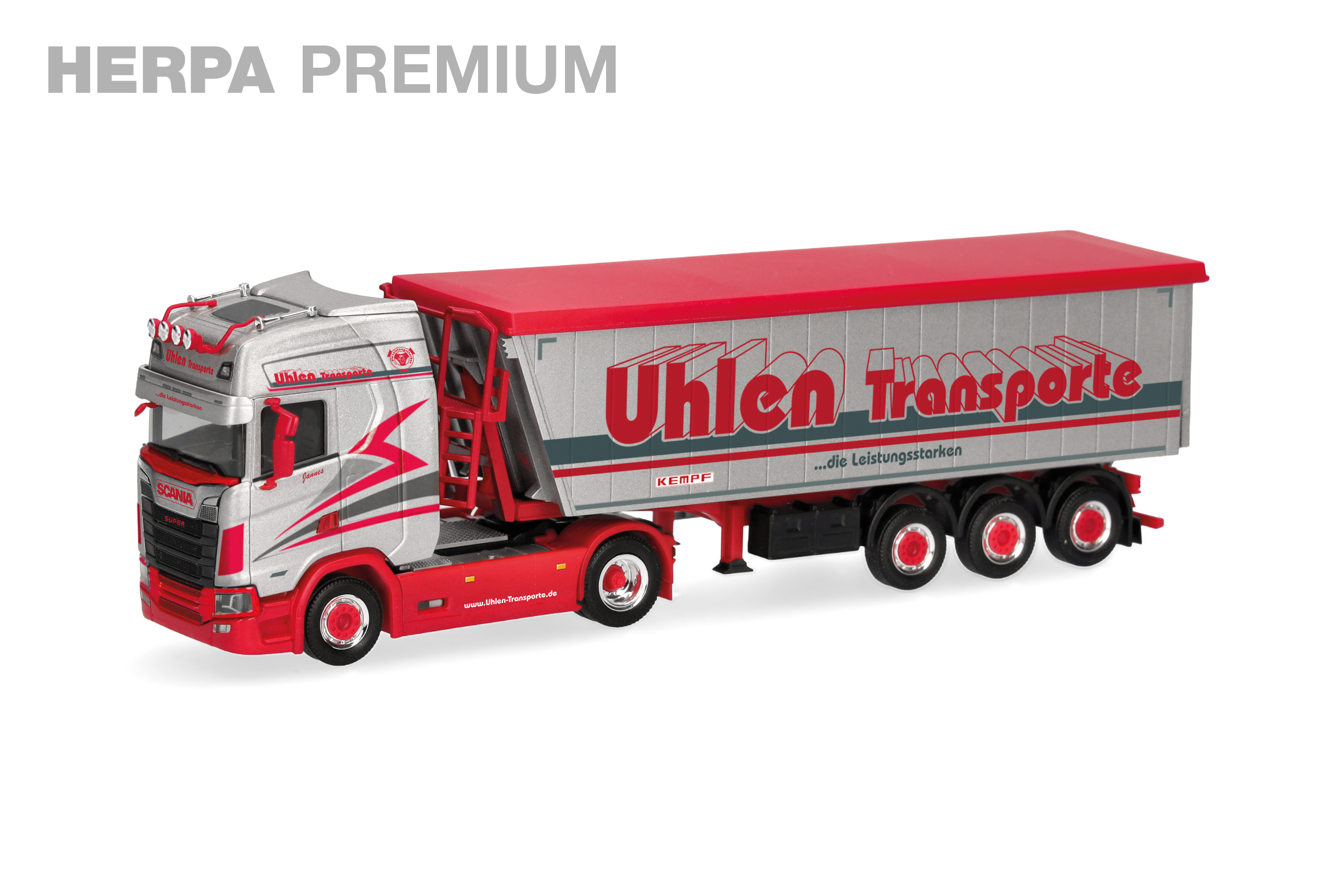 Herpa 961660 Scania CS20 HD KippSz UHLEN