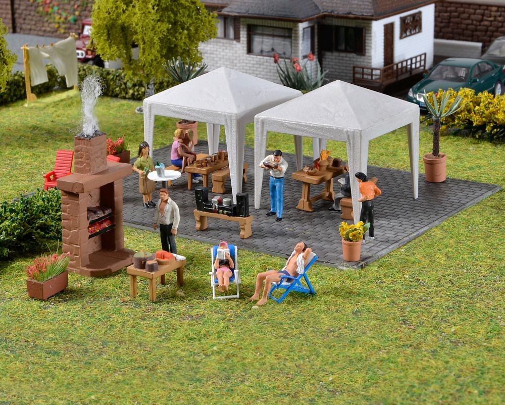 Vollmer 45130 H0 Partyzelte, 2 Stück