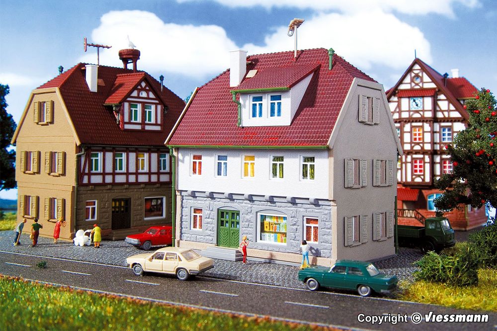 Vollmer 47644 Wohnhaus 1:160 Spur N Bausatz Neu OVP