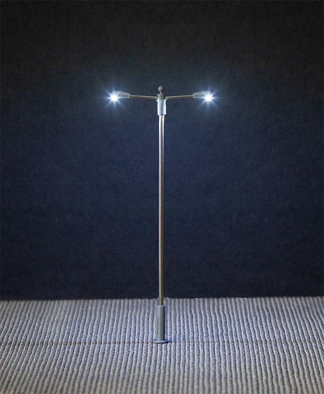 Faller 180103 LED-Straßenbeleuchtungen, Ansatzleuchten, 3 Stück