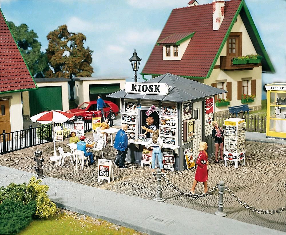 Pola 330995 Susis Zeitschriftenkiosk 1:22,5 Spur G Bausatz Neu OVP
