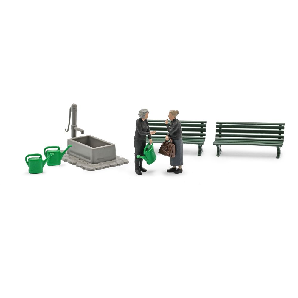 Busch 8882 Action Set: Witwentreffen 1:120 Spur TT NEU OVP