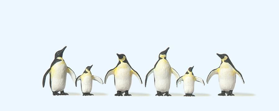 Preiser 20398 Pinguine 1:87 Spur H0 Neu OVP Tiere
