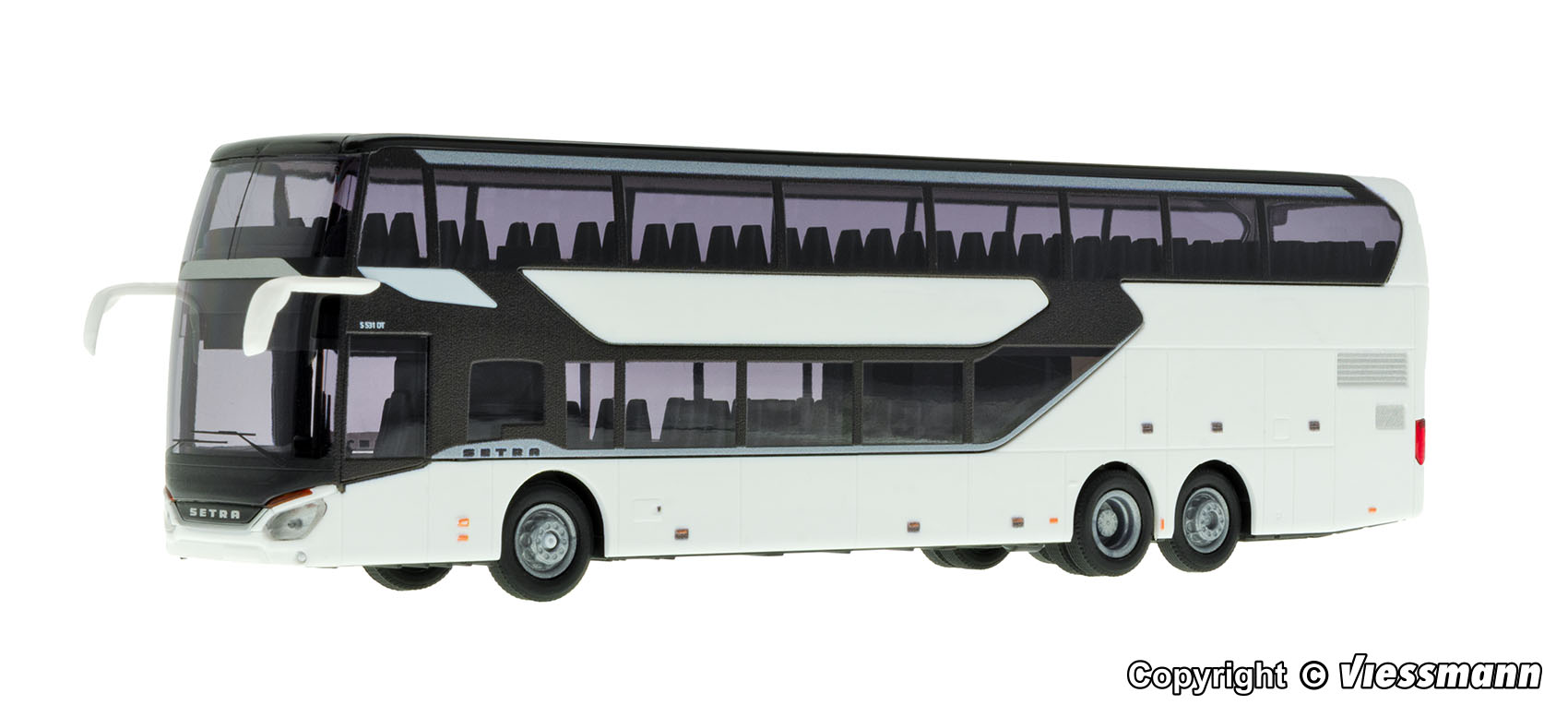 Kibri 11233 Bus Setra S 531 DT 1:87 Spur H0 Bausatz Neu OVP