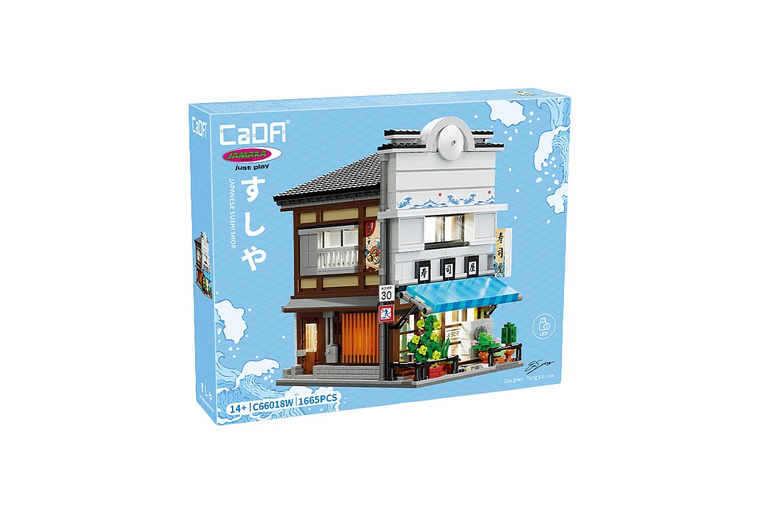 CaDA C66018W Japanischer Sushi Laden 1:30 Bricks