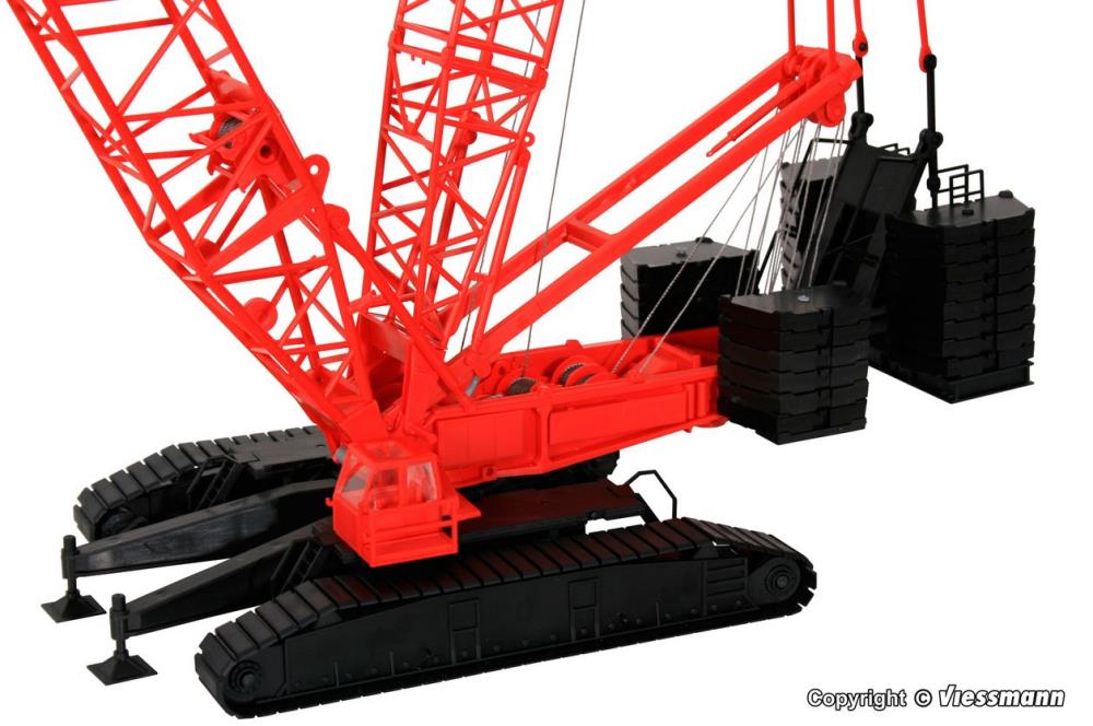 Kibri 13013 LIEBHERR Raupenkran mit Gittermast - Spur H0 - Neu
