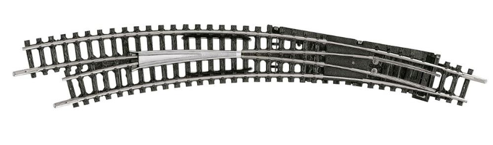Trix T14947 Bogenweiche R3/R4 links m. polaris. Herzstück Spur N 1:160