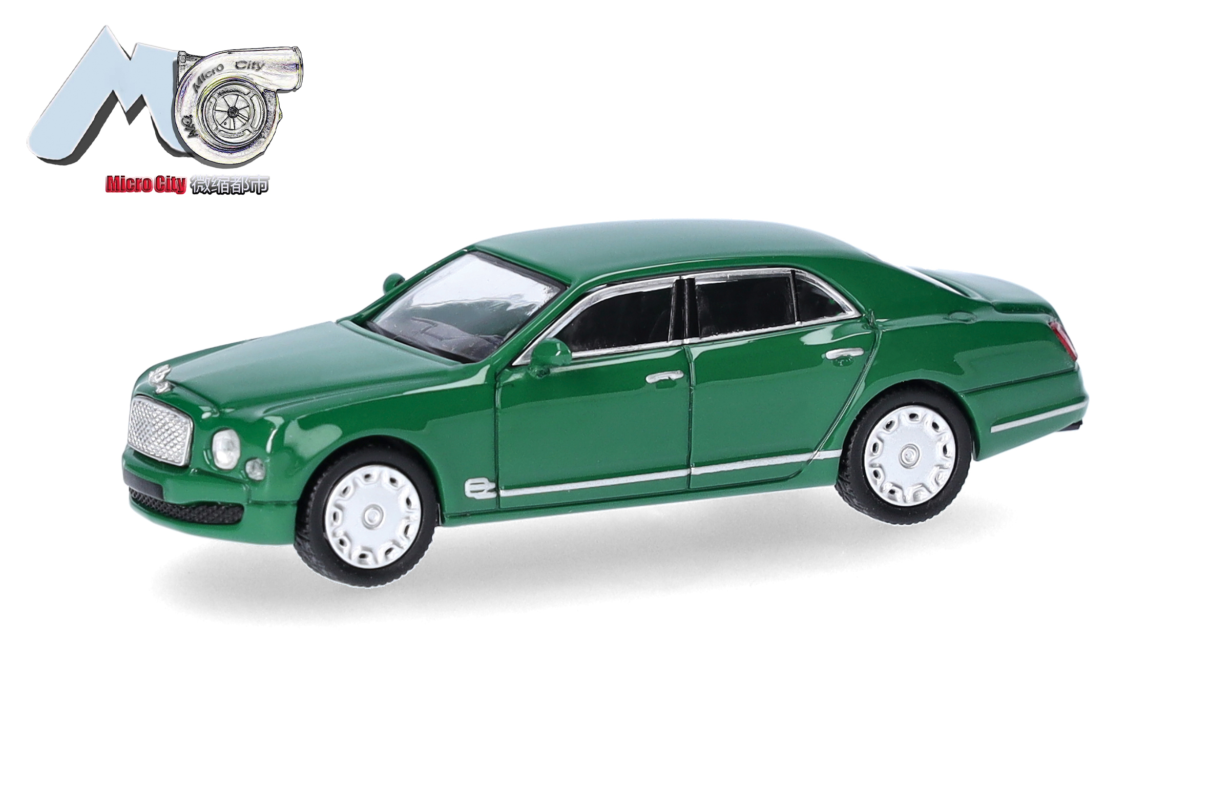 Herpa 87MC000151 Bentley Mulsanne, grün (green)