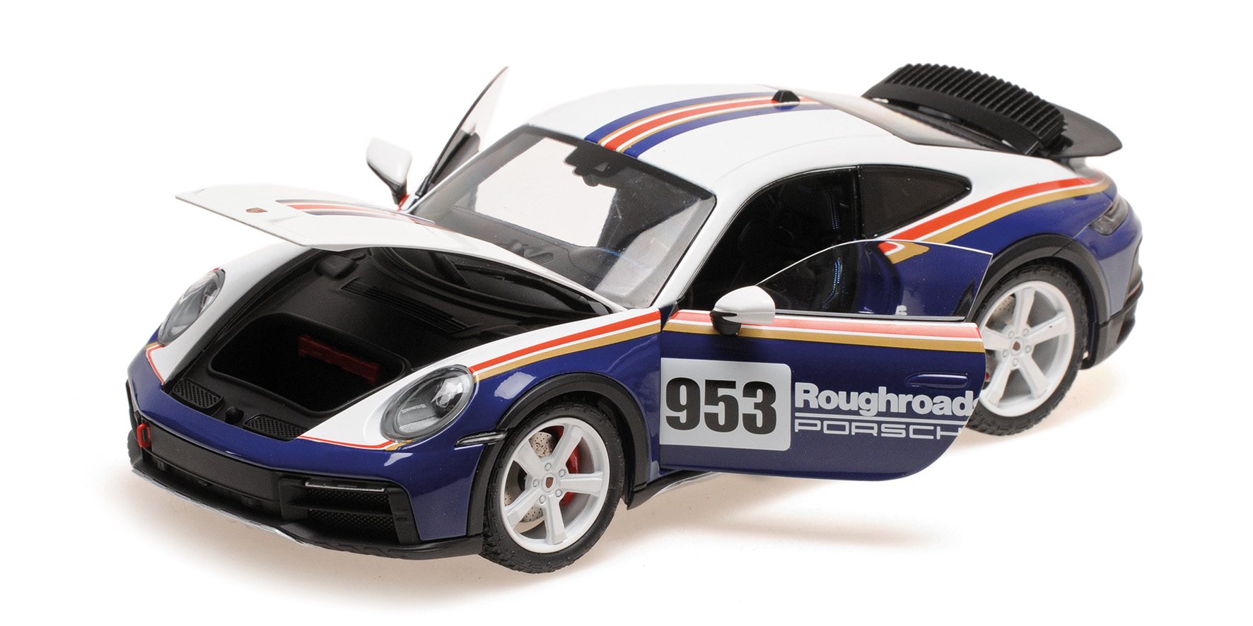 Minichamps 110062075 PORSCHE 911 DAKAR 2022 ROUGHROADS 1:18 Neu