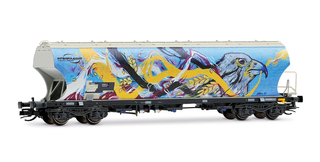 Arnold HN9775 F-ERSA 4-achs Getreidesilo-Wgn „Interfracht“ Spur TT