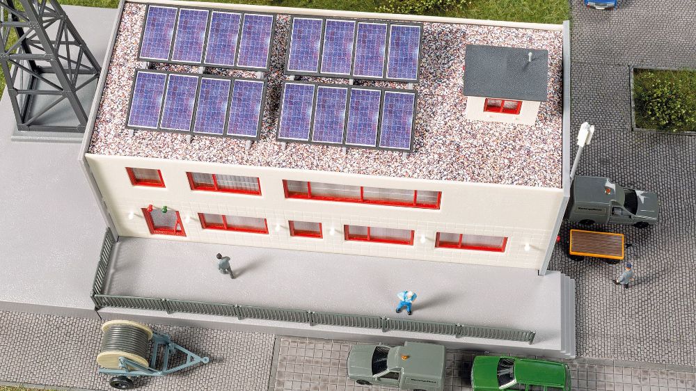 Auhagen 13361 Funkstation 1:120 Spur TT Bausatz NEU OVP