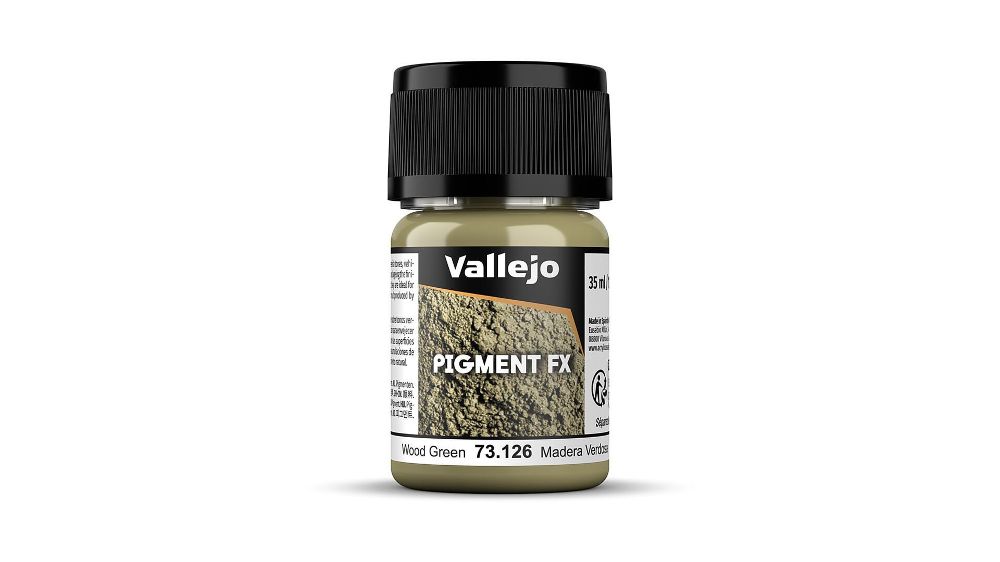 Vallejo 73126 Holzgrün, 35 ml Pigment NEU
