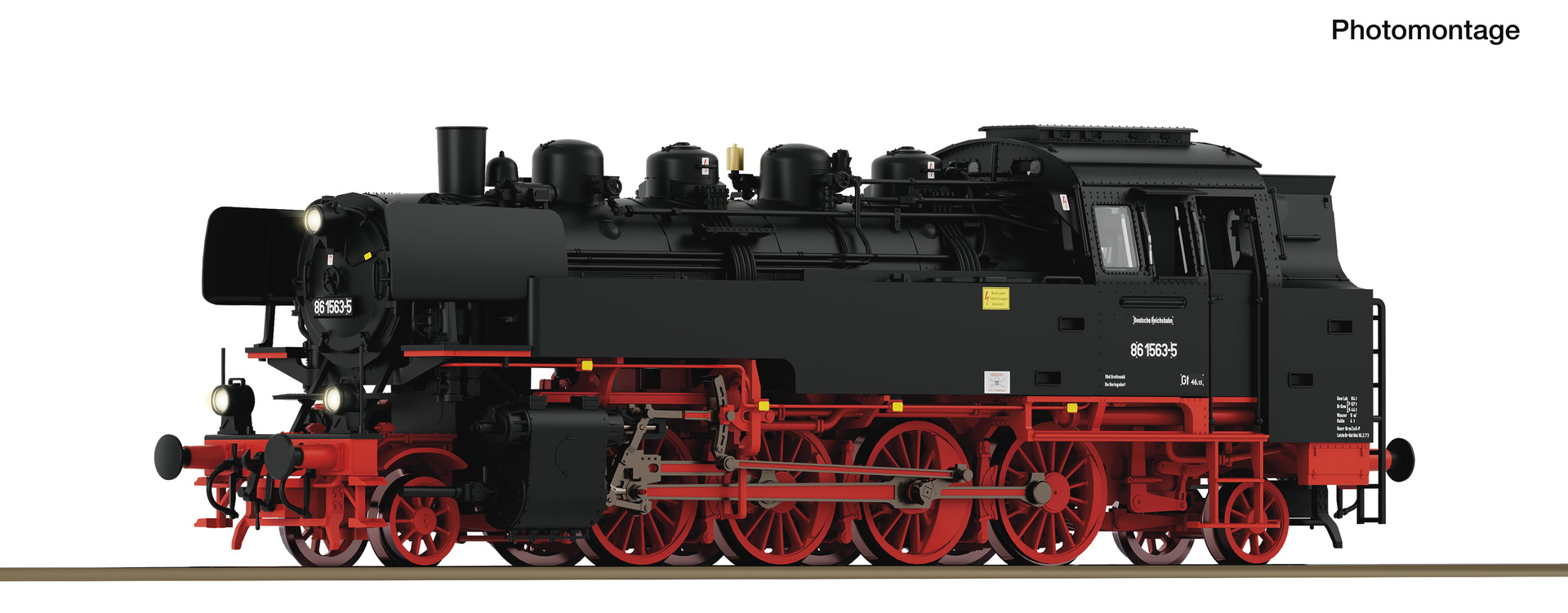 Roco 7120032 Dampflokomotive 86 1563-5