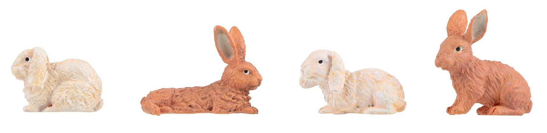 Pola 331551 4 Stallhasen 1:22,5 Spur G Neu OVP Figuren Tiere