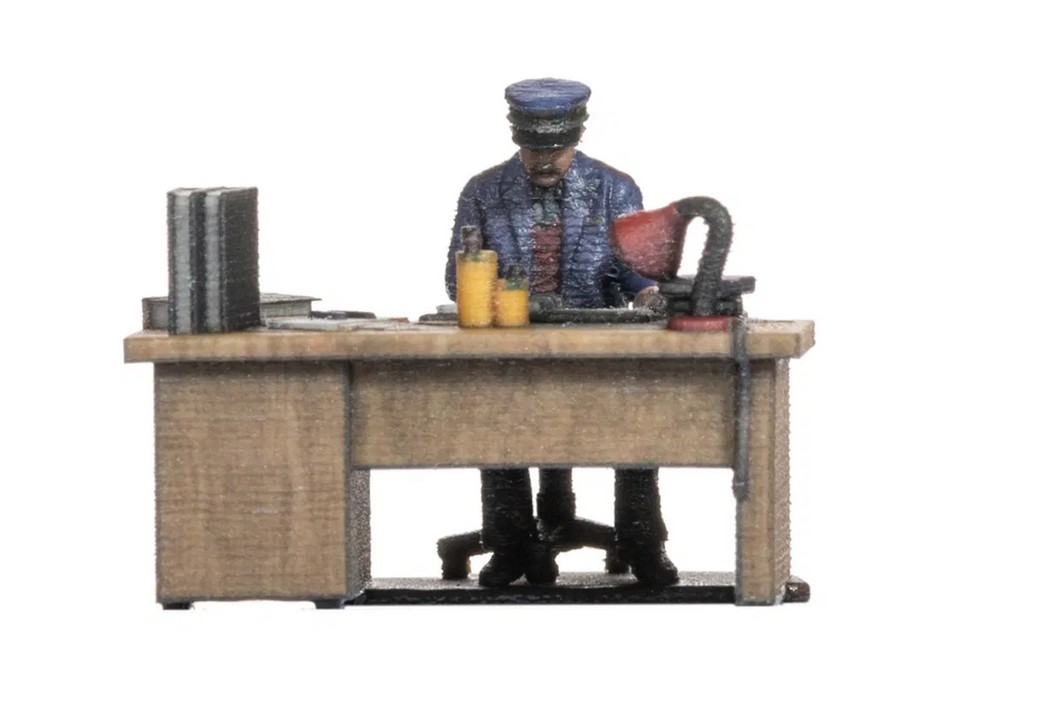 Noch 10220 Bahnbeamter am Schreibtisch 1:87 Spur H0 NEU OVP