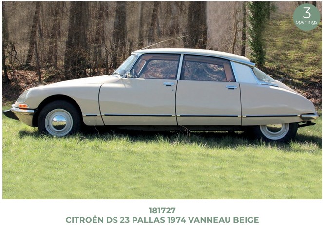 Norev 181727 Citroën DS 23 Pallas 1974 Vanneau Beige 1:18