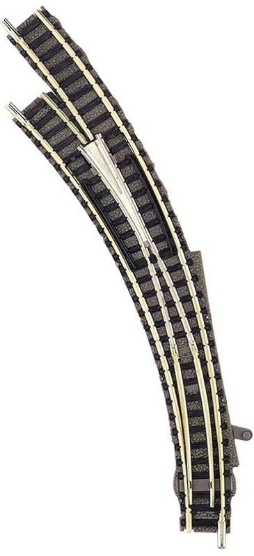 Fleischmann 9168 Bogenweiche 45° links für Handbetrieb 1:160 Spur N