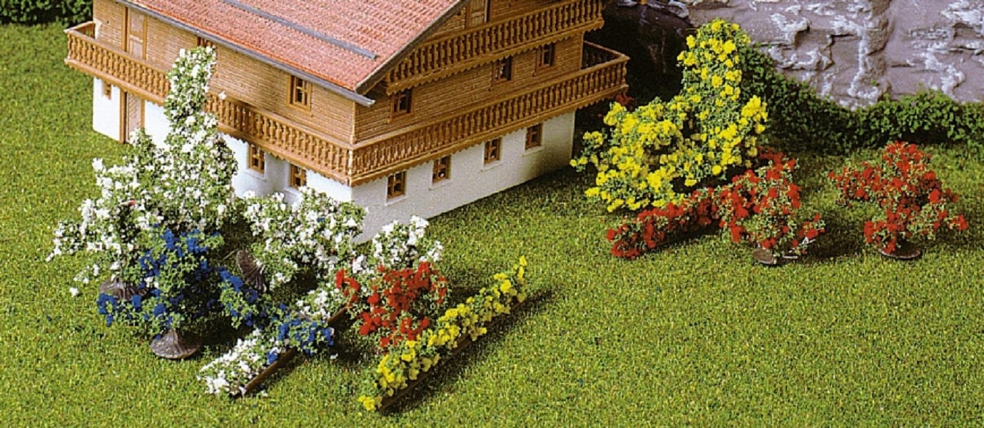 Heki 1705 28 Büsche 1-6 cm - Neu - OVP
