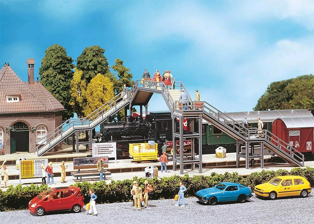 Faller 120178 Fußgängerbrücke 1:87 Spur H0 Bausatz Neu OVP