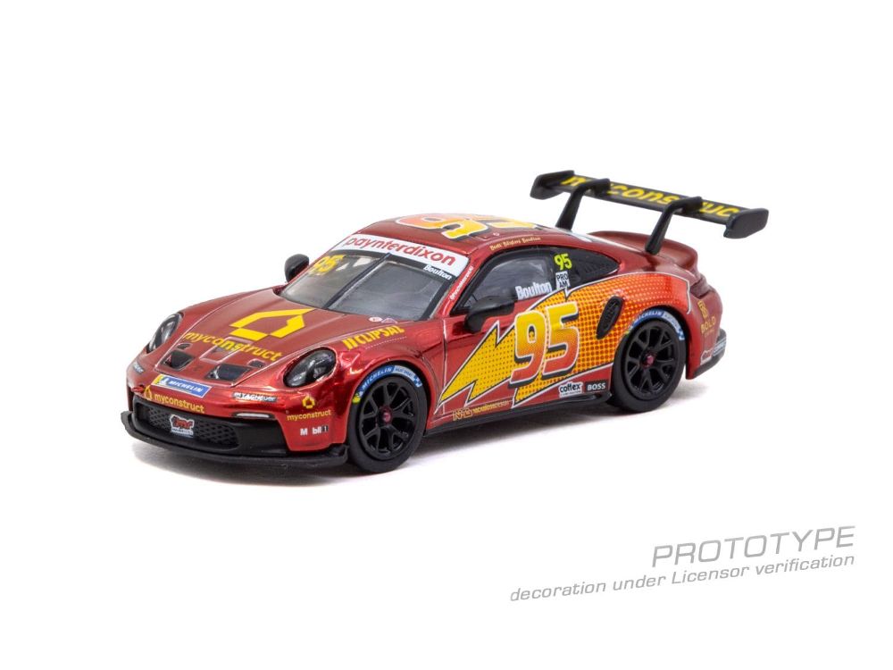 Tarmac Works T64-093-25CCA95 1:64 PORSCHE 991 (992) GT3 CUP BRETT BOULTON