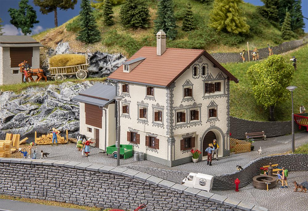 Faller 130632 Bündnerhaus Bergün 1:87 Spur H0 Bausatz Neu OVP